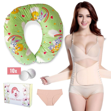 Комплект колан за след раждане + възглавница за кърмене