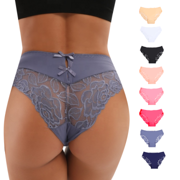 Елегантни бикини от микрофибър с дантела 