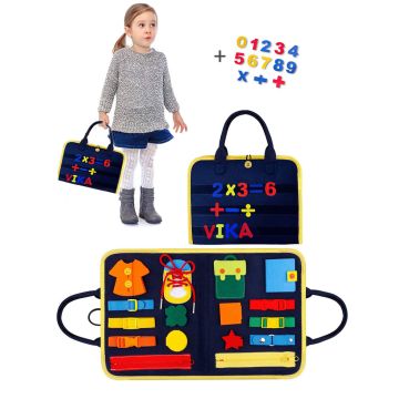 Бизи борд - занимателна дъска за учене и развиване на уменията